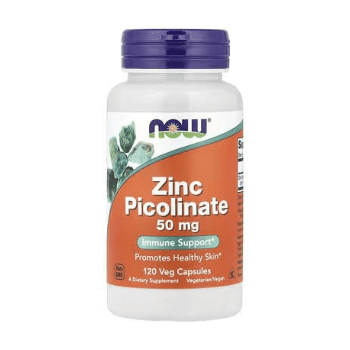NOW Foods Supplements, Zinc Picolinate 50 mg - 120 Veg (Packaging may vary)Capsules