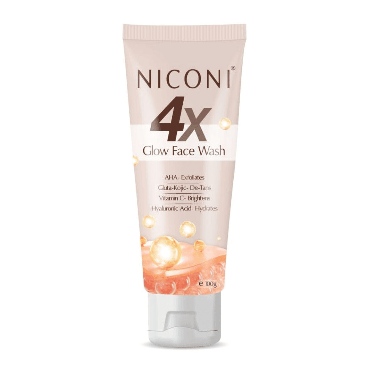 Niconi 4X De-Tan Face Wash - 100g