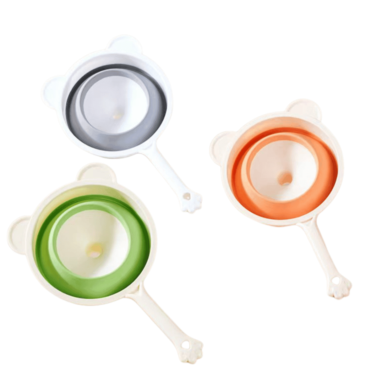 Bear Shape Silicone Funnel
