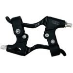 Complete Cycle Brake Set black - Front and Rear V Breaks with Pads, Brake Lever, and Cables - Image 2