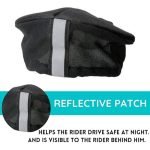 Black Sports Gel Bike Seat Cover - Image 3