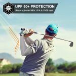 Sun Protection Cooling Arm Sleeves - 2 Pairs Sports UV Sleeves for Men & Women - Image 5