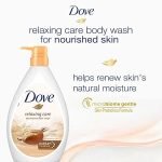 DOVE Relaxing Shea Butter Body Wash with Vanilla for Soft Skin,  (1000 ml) - Image 4