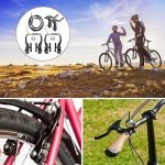 Complete Cycle Brake Set black - Front and Rear V Breaks with Pads, Brake Lever, and Cables - Image 4