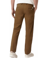 Men's Slim Fit Brown Trousers – Style & Comfort in Cotton Blend - Image 2