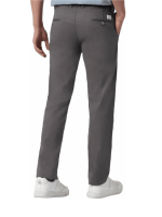 Men's Slim Fit Dark Gray Trousers – Style & Comfort in Cotton Blend - Image 3
