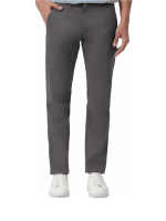 Men's Slim Fit Dark Gray Trousers – Style & Comfort in Cotton Blend - Image 2