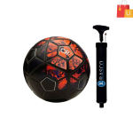 RASCO COMBO CR SEVEN RED FOOTBALL WITH AIR PUMP Football - Size: 5