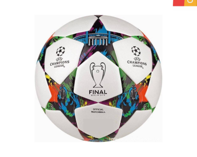 DIBACO SPORTS Multicolor Champion League FINAL Football - Size: 5