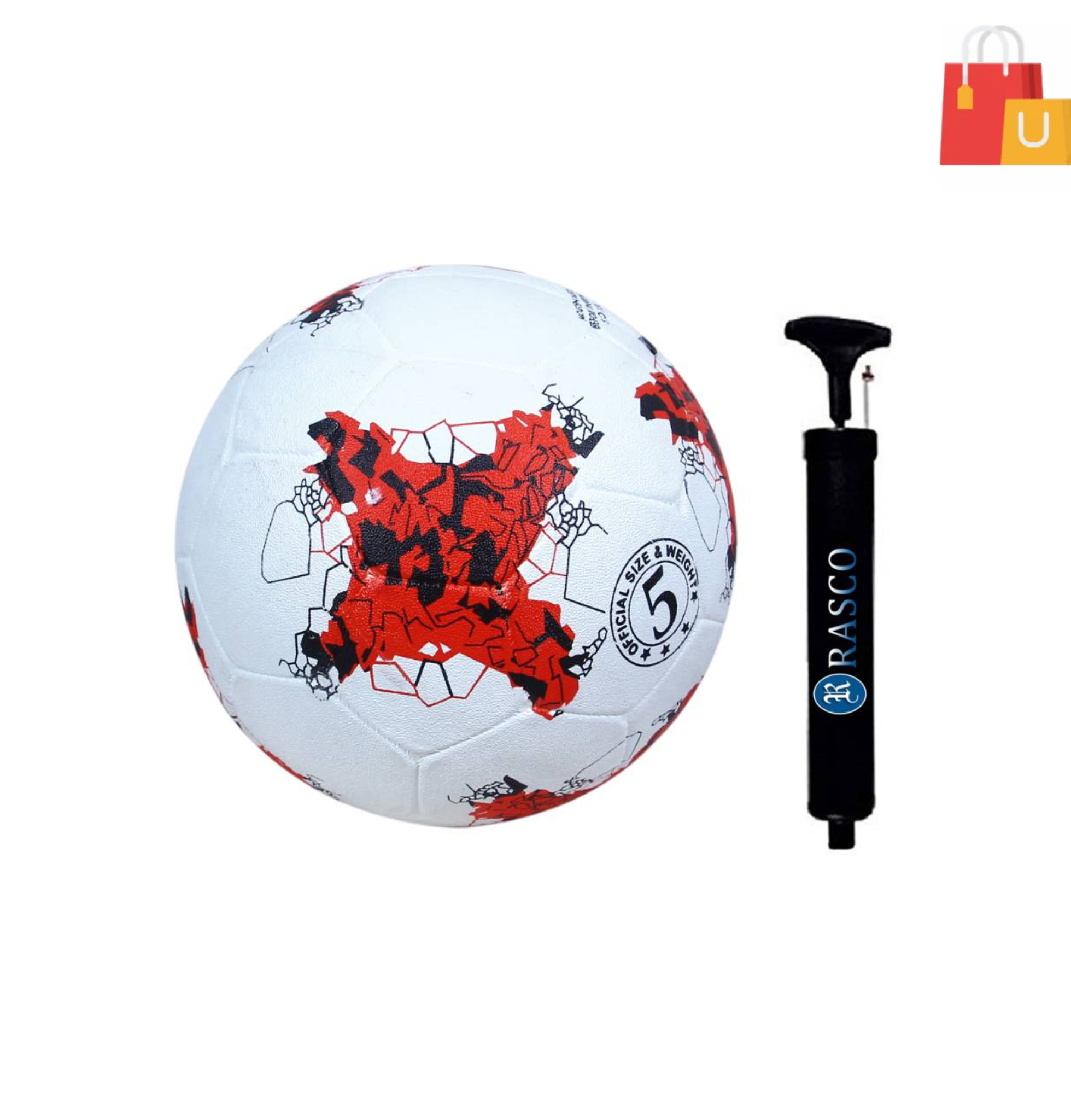 Untitled design - 2024-11-21T122937.413 RASCO Kick with Pump Football - Size: 5 - Image 1