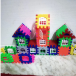 Happy House Building Blocks | Educational & Creative Puzzle Toy for Kids, Boys, and Children | Best Gift for Learning Fun (Multicolor) - Image 4