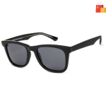 Premium Polarized UV Protection Wayfarer Sunglasses – Unisex Comfort and Style in Grey