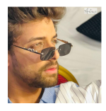 UV Protection, Riding Glasses, Night Vision Retro Square, Rectangular Sunglasses (Free Size)  (For Men & Women, Black) - Image 3