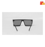 Clubmaster Sunglasses  (For Men & Women, Black) - Image 2
