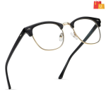 Riding Glasses, UV Protection, Night Vision, Polarized, Toughened Glass Lens, Others Clubmaster, Spectacle Sunglasses (52)  (For Men & Women, Clear)