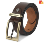 Sophisticated Genuine Leather Belt for Formal Elegance