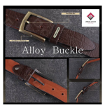 Timeless Brown Genuine Leather Belt for Men – Perfect Blend of Style and Durability - Image 3