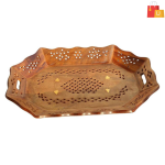 Multi-Utility Wooden Tray | Serving, Storage, & Gifting Solution | Durable & Stylish Design