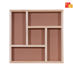 Wooden Serving Tray for Dry Fruit & Chocolate Gift Hamper Box - Image 2