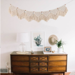 Twine Tales TwineTales Wall hanging Decor Moti  (White)