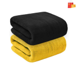 400 GSM Microfiber Towel Set | Bath, Beach, Face, Hair, Sport, and Hand Towels (Pack of 2) - Image 2