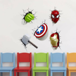 Avengers Weapons Self-Adhesive Sticker by DivineDesigns – 61 cm of Bold Wall Art (Pack of 1)