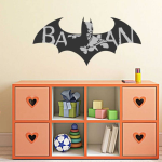 Wallzone Batman Wall Decal – Removable, Repositionable Superhero Art (70 cm, Pack of 1)