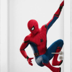 Spiderman Side Wall Sticker by DivineDesigns – 41 cm of Heroic Design for Your Home (Pack of 1)
