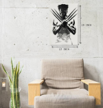 Wolverine Logan Poster – Bold Wall Art for Room & Office Décor (13x19 inches, Rolled Paper Print) - Image 2