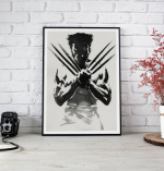 Wolverine Logan Poster – Bold Wall Art for Room & Office Décor (13x19 inches, Rolled Paper Print)