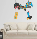 Gaming Joystick 60 cm Wall Sticker – Self-Adhesive PVC Vinyl, Multicolour by Decal O Decal - Image 2