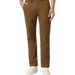 Men's Slim Fit Brown Trousers – Style & Comfort in Cotton Blend