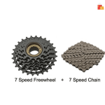 Bicycle 7S Freewheel 7 Speed Mountain chain  MTB