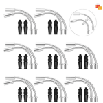 8-Pack Bike Brake Noodle Cables with Rubber Boots | Cycling Brake Pipes for Mountain Bikes and Bicycle Accessories