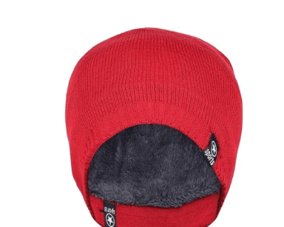 Stylish Unisex  Woolen Beanie Cap for Winter – Single Pack  Red