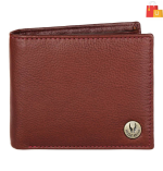Men Casual, Formal Maroon Genuine Leather RFID Wallet - Mini  (5 Card Slots) - Image 2