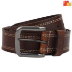 Versatile Brown Genuine Leather Reversible Belt – Perfect for Casual and Formal Wear