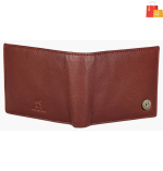 Men Casual, Formal Maroon Genuine Leather RFID Wallet - Mini  (5 Card Slots) - Image 3