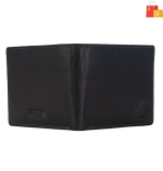 Men Casual, Formal, Trendy Black Genuine Leather RFID Wallet - Regular Size  (4 Card Slots) - Image 3
