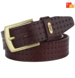 Versatile Brown Genuine Leather Belt for Men – Perfect for Casual Elegance