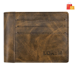 Men Casual Brown Artificial Leather Wallet  (6 Card Slots) - Image 3