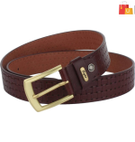 Versatile Brown Genuine Leather Belt for Men – Perfect for Casual Elegance - Image 3