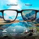 Lenskart Polarized Wayfarer Sunglasses (52) - UV Protection for Men & Women in Stylish Grey - Image 2