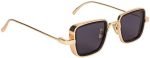 Retro Square Sunglasses (52) with UV Protection – Perfect for Men & Women, Ideal for Riding - Image 2