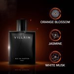 VILLAIN Black Eau de Parfum  For Men - 100 ml - Image 2