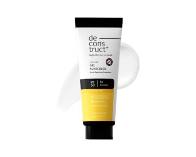 Deconstruct Lightweight Gel Sunscreen for Oily skin SPF 50 PA++++ For Men & Women - 50g