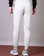 Solid Grey Track Pants for Men - Image 2