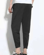 Solid Track Pants for Men multi color Pack of 2 - Image 2