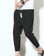 Solid Track Pants for Men multi color Pack of 2 - Image 3