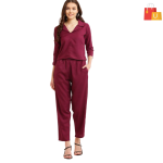 Fashionable Top and Pant Co-ord Set | Stylish Matching Outfit for Women